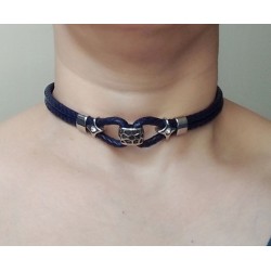 25082901. Чокер кожаный шнур 5мм