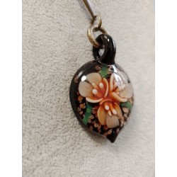 Колье, канадский лэмпворк, филигрань